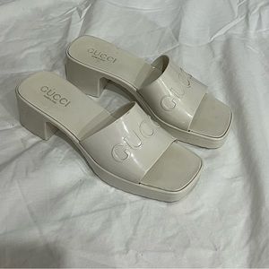 Gucci Rubber Sandals